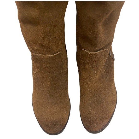 Dolce Vita Ohanna Over The Knee Boots in Brown Suede Size 6.5 - Picture 4 of 12